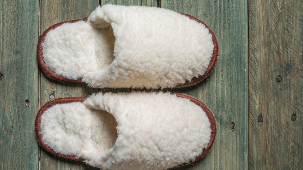 Furry Slippers For Christmas Gifts