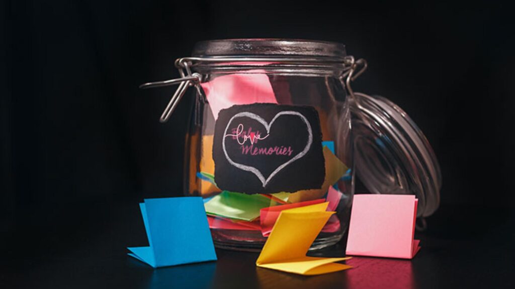Personalized Memory Jars for Valentine's Day