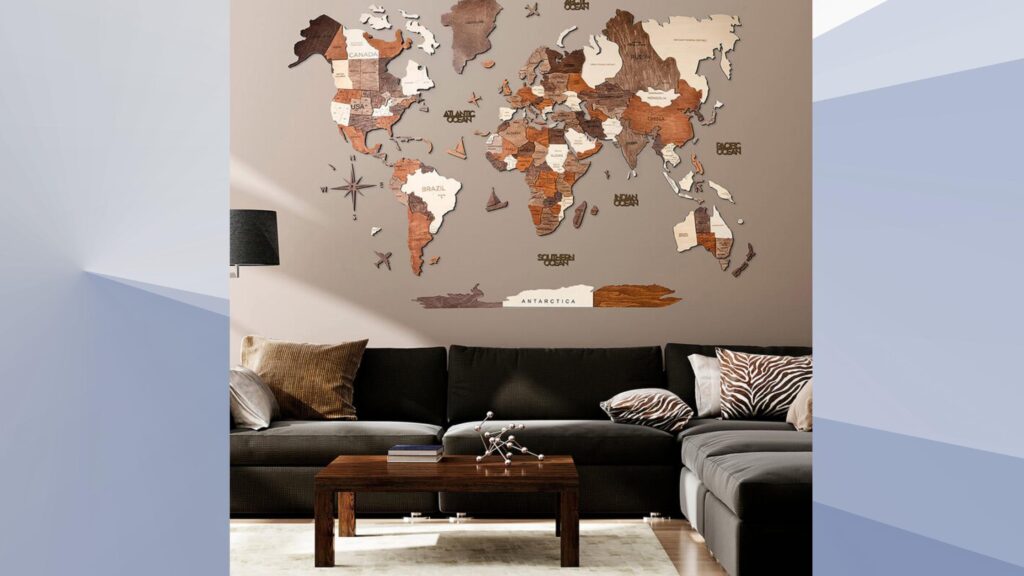 Love map wall art are Unique Gift Ideas
