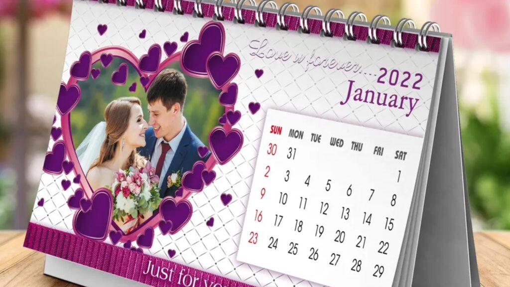 Internal Bond Calendar for New Year Gift
