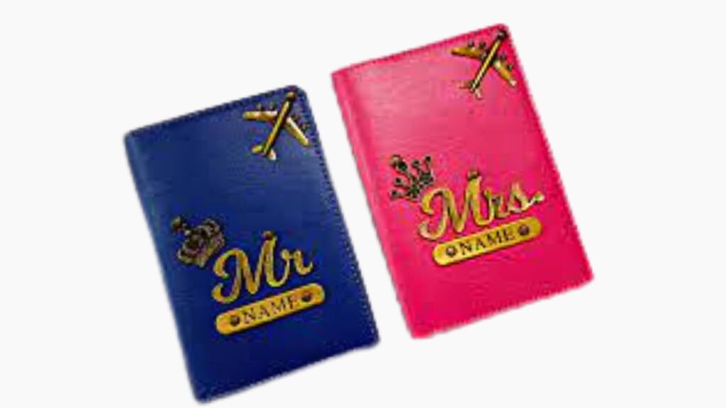 Couple Passport Cover Gifts For Husband