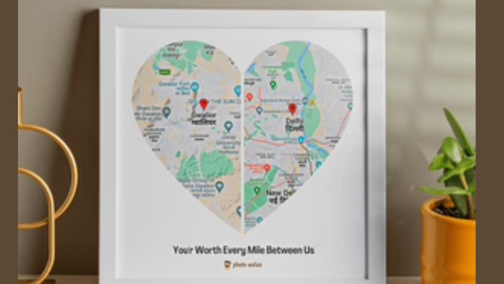 Personalised Long Distance Map