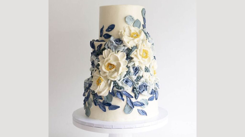 Quirky Floral Cake