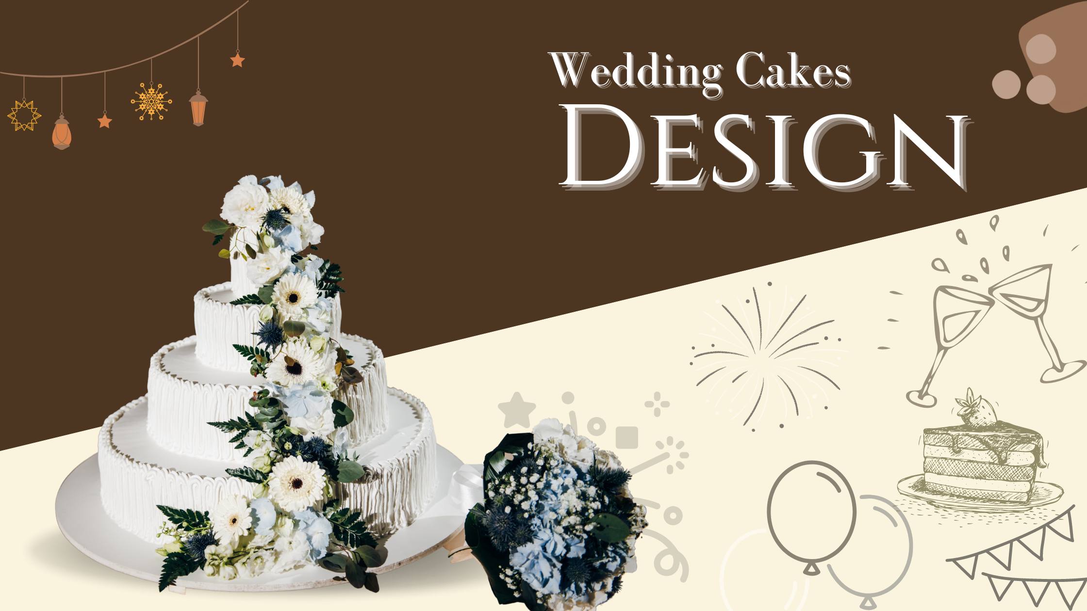 10 Unique Designer Wedding Cake Ideas