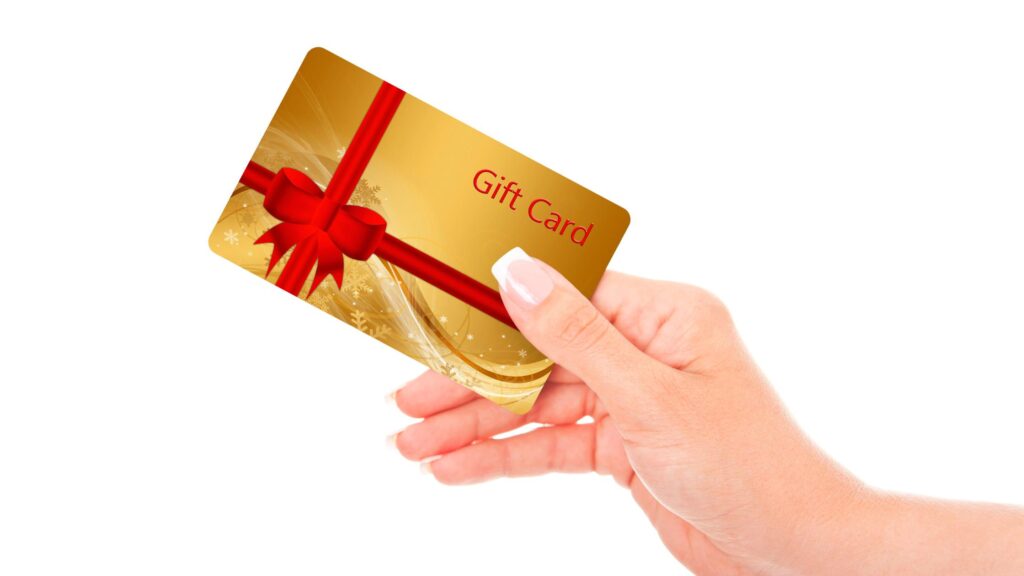 Gift Card As Engagement Gift