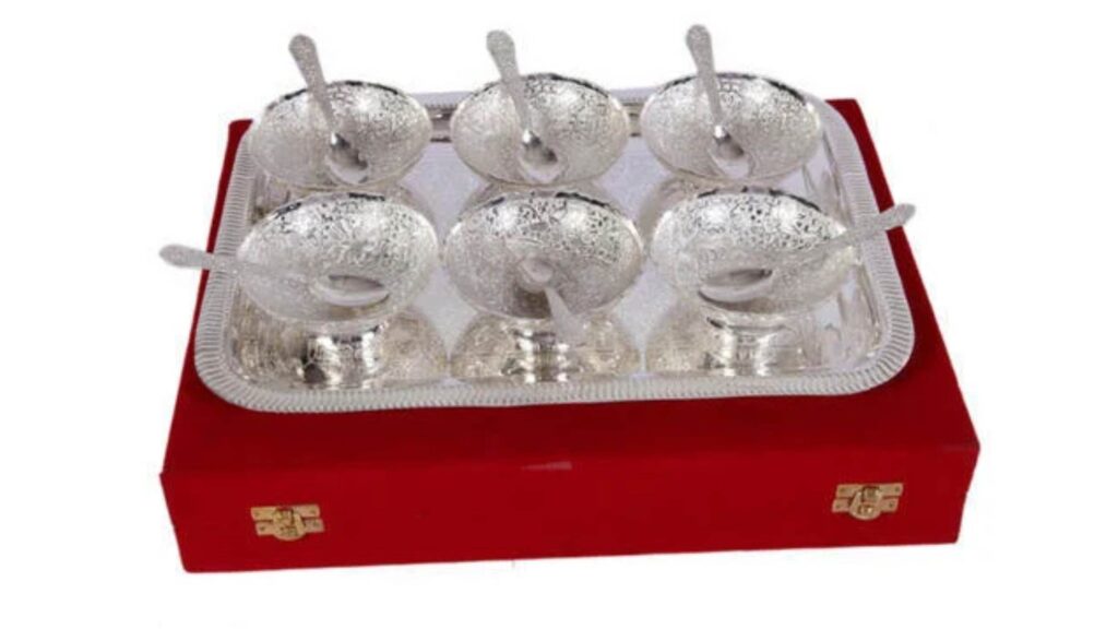 Silver Bowl Set 