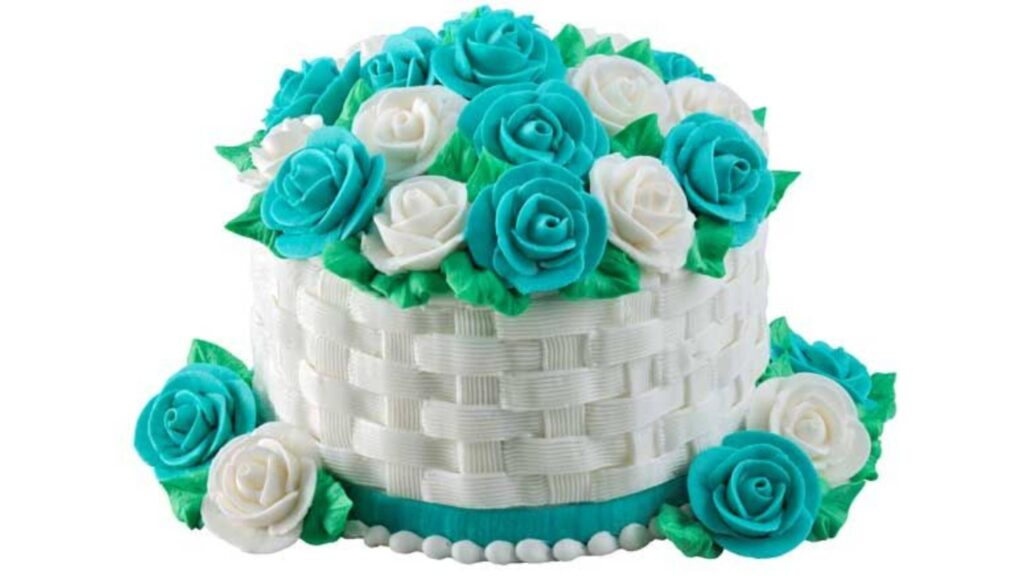Basket Weave Layered Cake