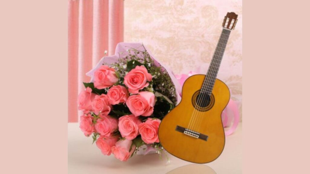 Flower And Guitarist Service