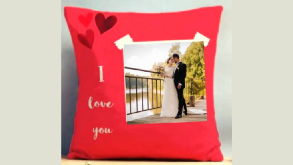 Love Pillow Birthday Gift For Husband