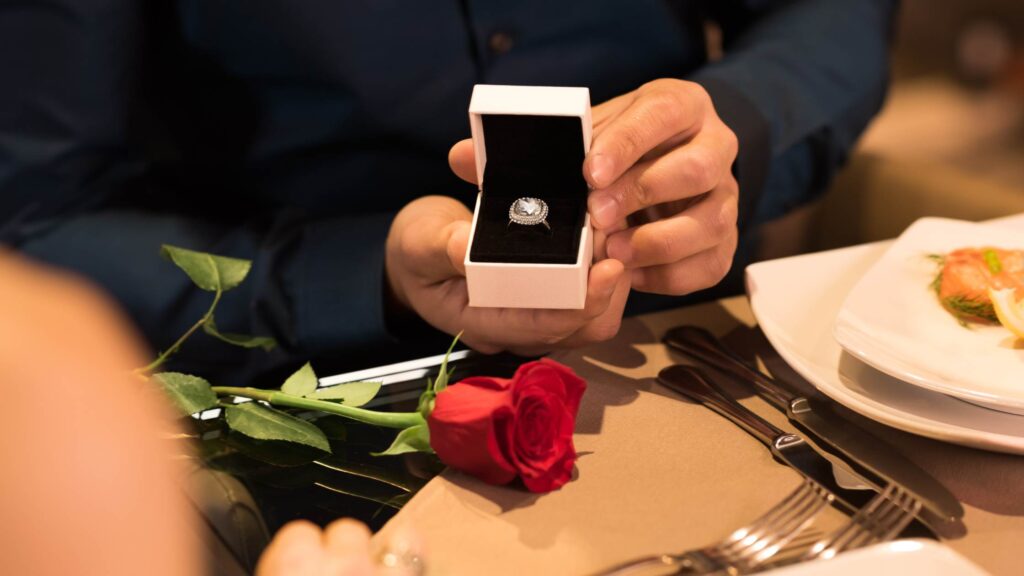 Propose With A Ring Gifts On Valentine's Day