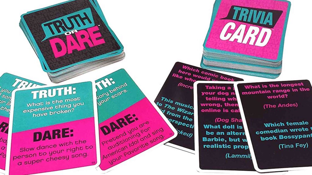 Coupled Truth And Dare Game Board