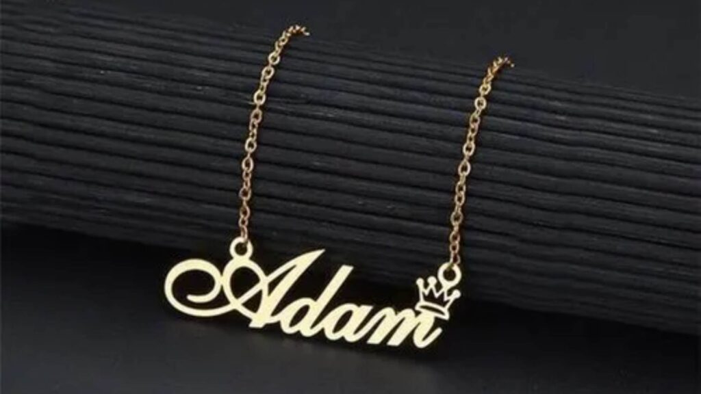 Thoughtful Name Initial Pendant