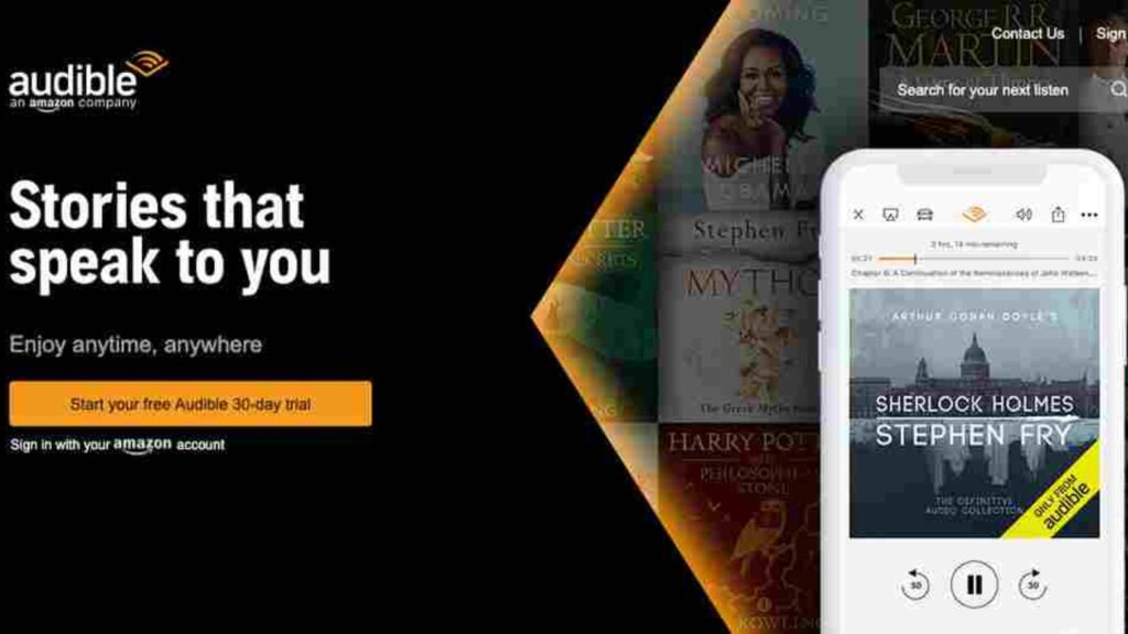 Audible Subscription Gift For Book Lovers