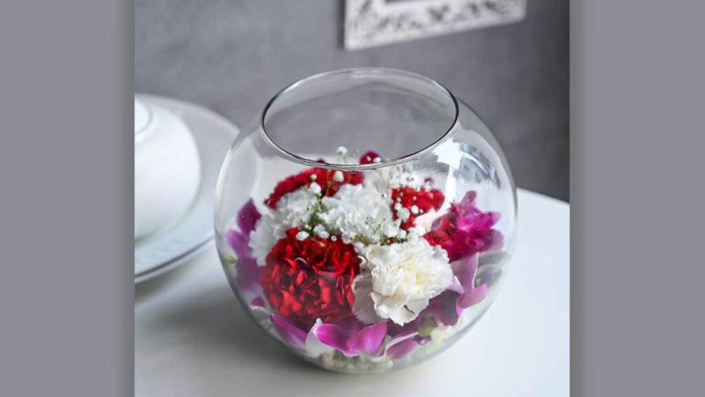 Carnation Flower Bowls