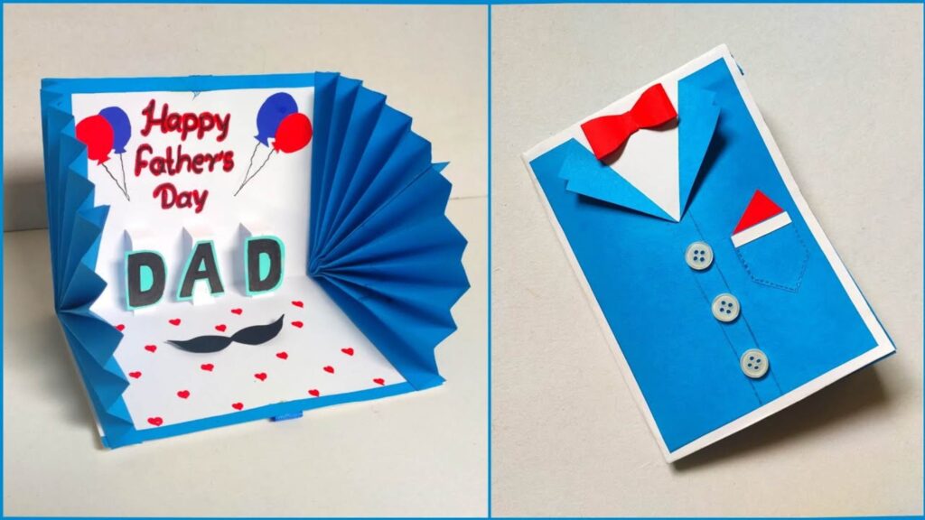 Handmade Card Gifts For Dad From Daughter