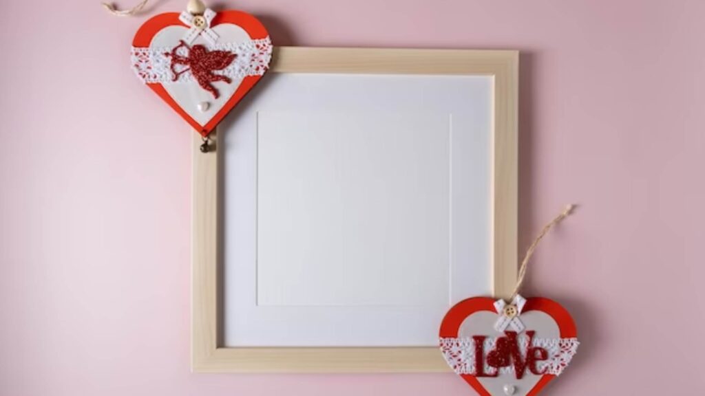 Heart In A Square Frame