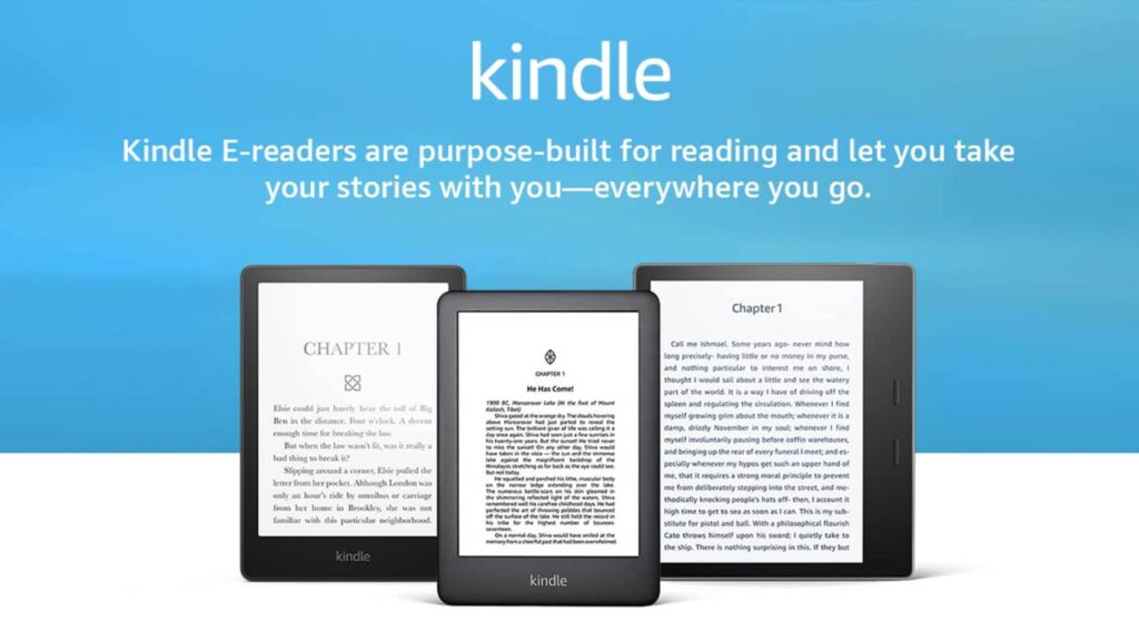 Kindle E-Book Reader Gift For Book Lovers