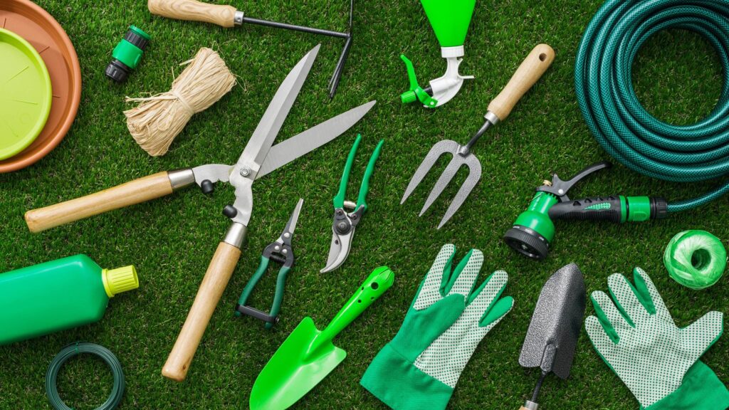 Kit Of Gardening Tools