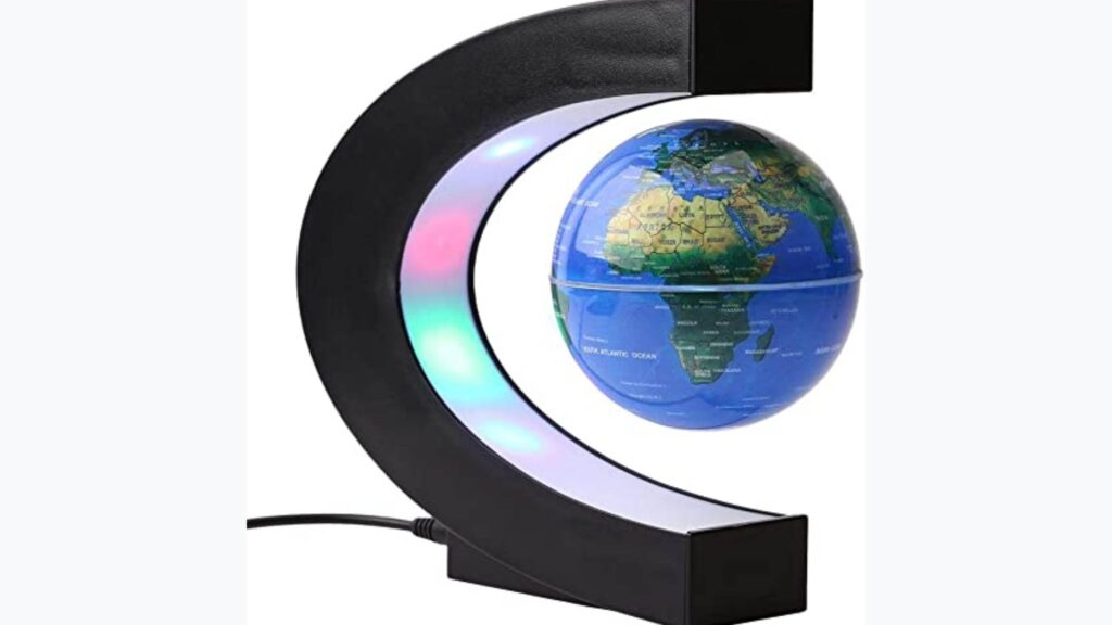 Magnetic Levitating Globe With LED Lamp