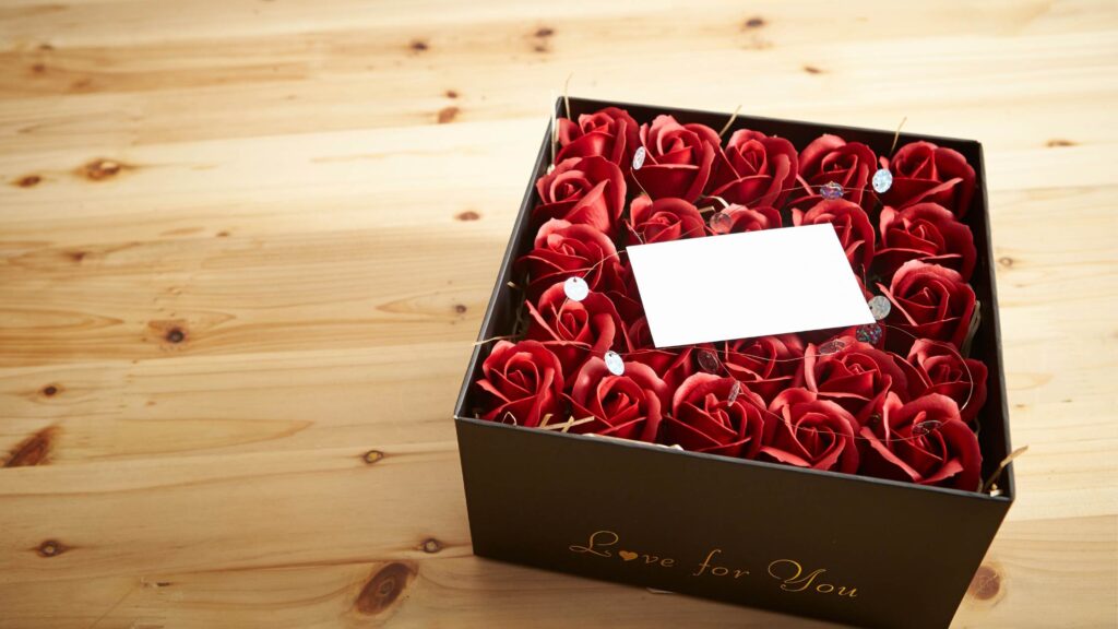 Message Flower Box