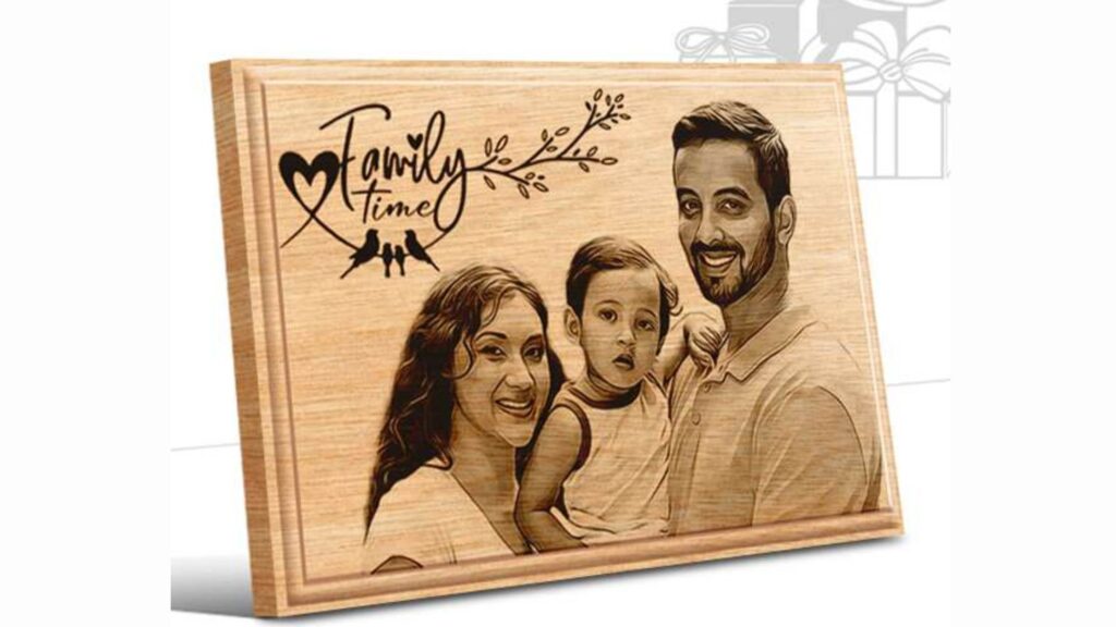 Wooden Engraved Personalized Table Top