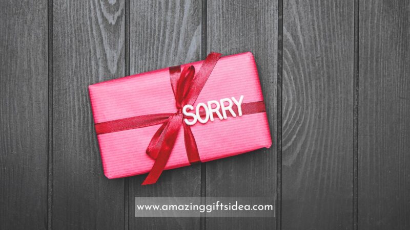 Gift Ideas For Saying Sorry To Your Partner