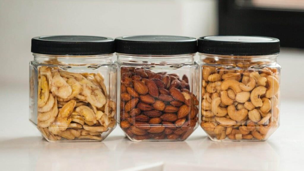 Mini Jars Of Dry Fruits