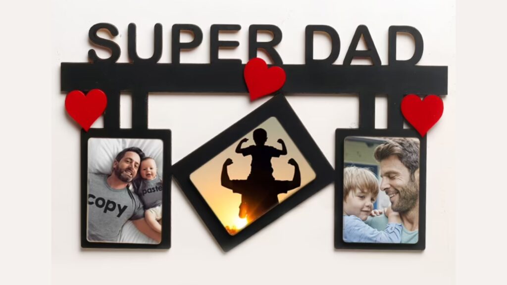 Super Dad Wall Hanging Frame