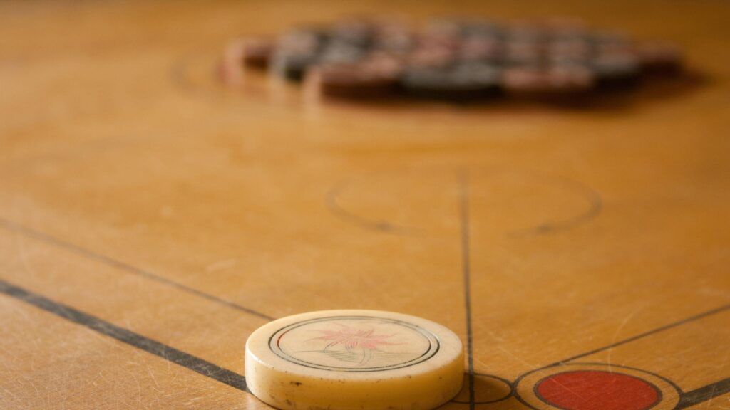 A Small Carrom Board