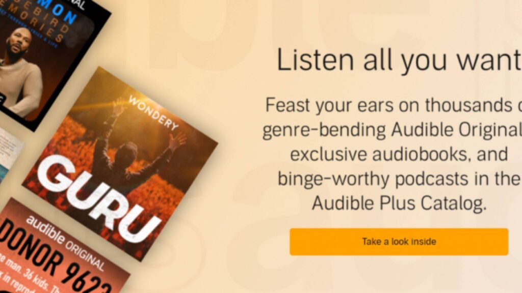 Audible Book Subscription