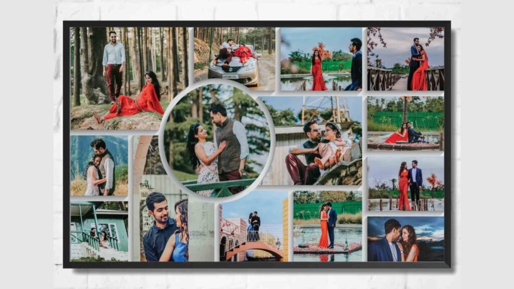 Couple Collage Frame