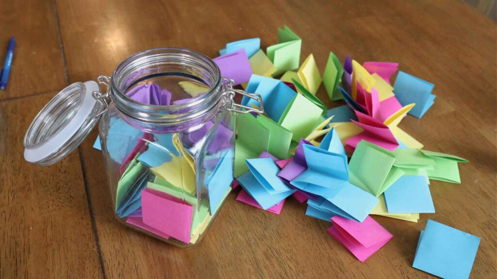 Create A Jar With Full Of Beautiful Memories