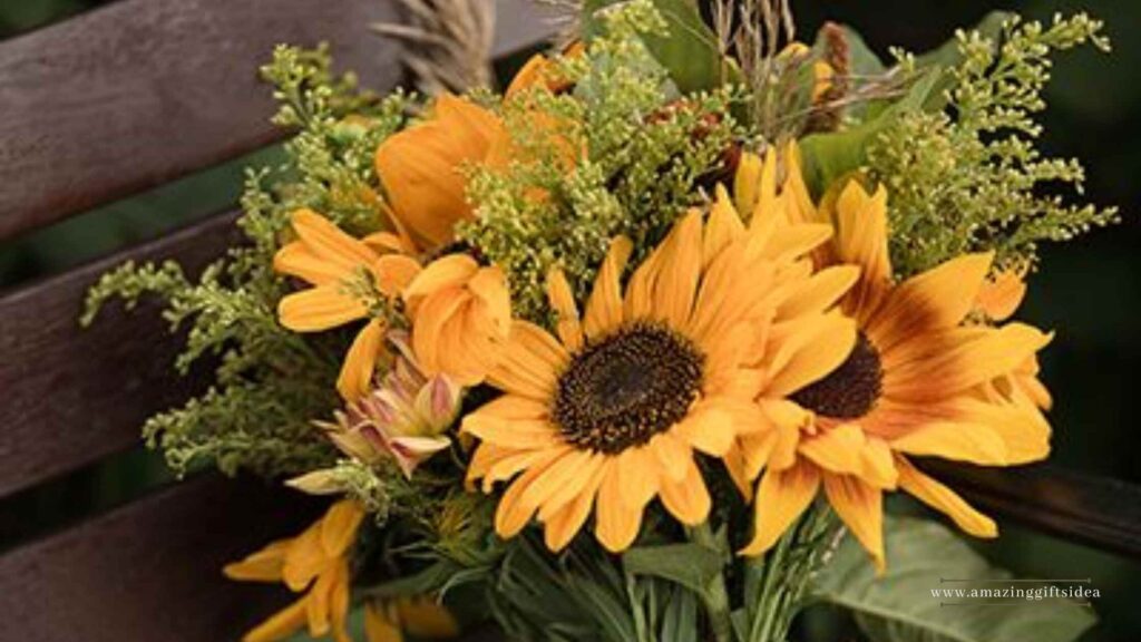 Rustic Sunflower Bouquet