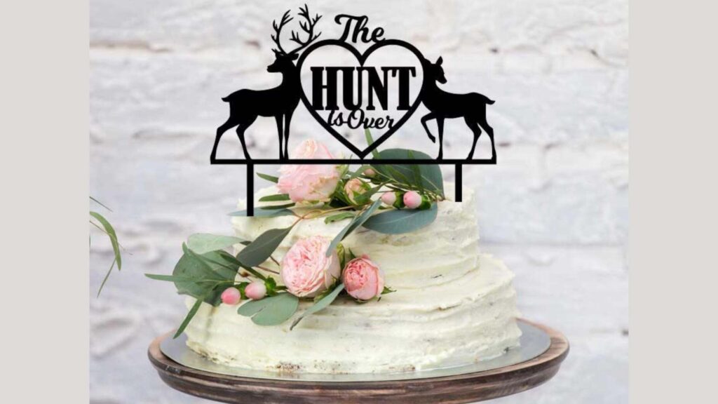 Stag and Doe Wedding Cake Designs