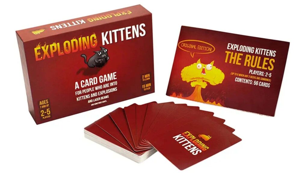 Exploding Kittens Family Games Gifts
