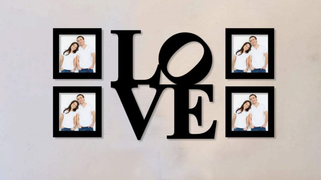 Love Photo Frame Wall As Luxury Gifts