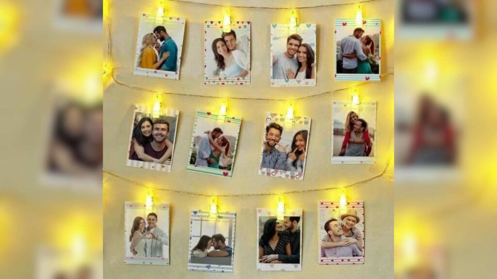 Personalized Couple LED Wall Hanging