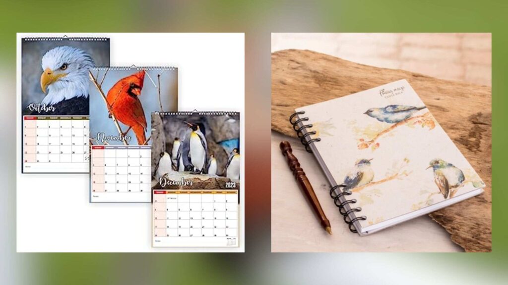Bird Theme Calendar/Diary